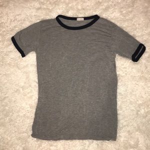 Brandy John Galt Ringer Tee